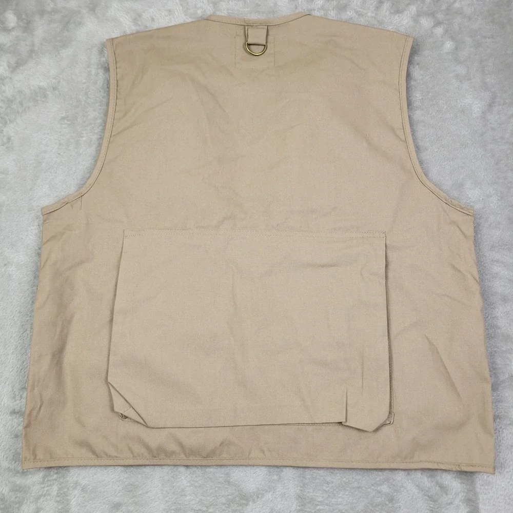 Rotnco Uncle Milty Travel Vest Size Small Beige 17 Pockets Cotton Poly Blend NWT